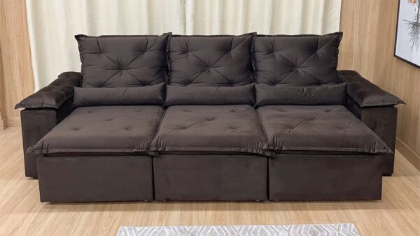 Sofá Retrátil Reclinável Grécia Plus