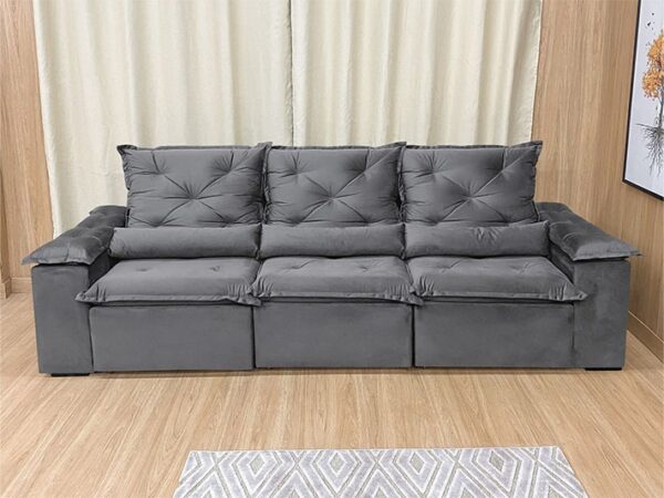 Sofá Retrátil Reclinável Grécia Plus