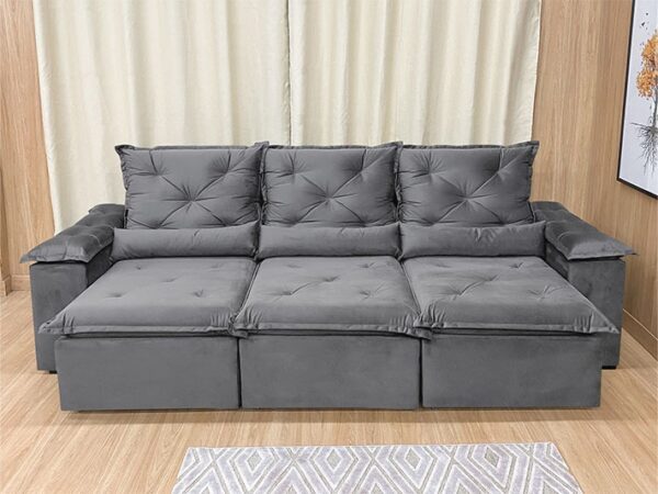 Sofá Retrátil Reclinável Grécia Plus