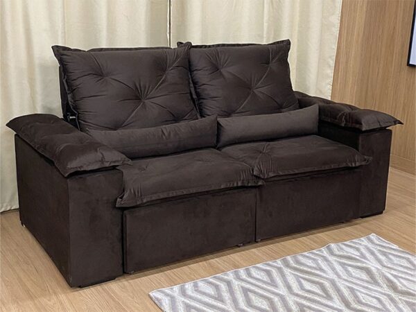 Sofá Retrátil e Reclinável Grécia