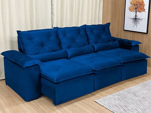 Sofá Retrátil Reclinável Grécia Plus