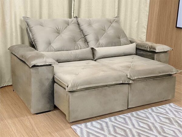 Sofá Retrátil e Reclinável Grécia