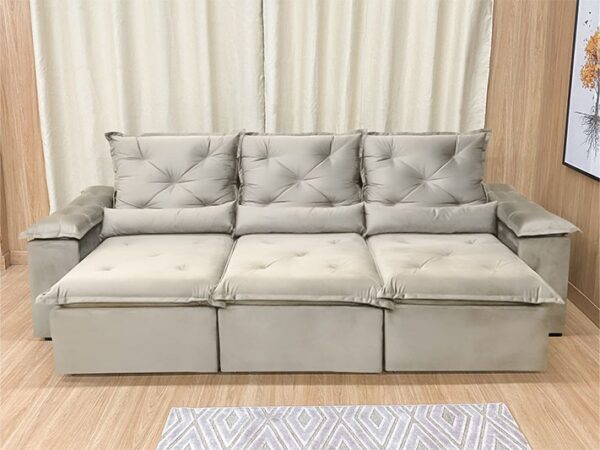 Sofá Retrátil Reclinável Grécia Plus