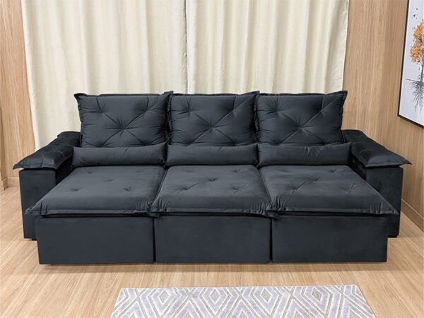 Sofá Retrátil Reclinável Grécia Plus