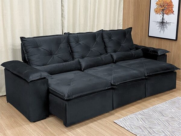 Sofá Retrátil Reclinável Grécia Plus