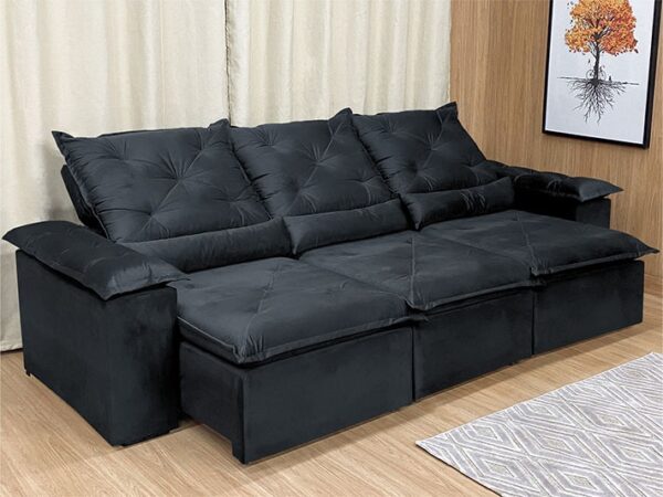 Sofá Retrátil Reclinável Grécia Plus