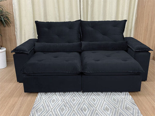 Sofá Retrátil Reclinável Zuqui