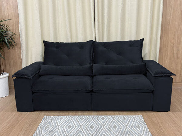 Sofá Retrátil Reclinável Zuqui