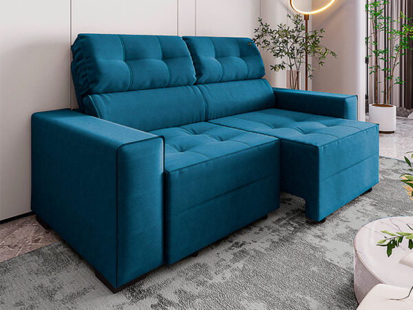 Sofá Retrátil Reclinável França Premium