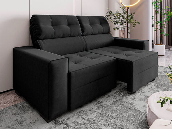 Sofá Retrátil Reclinável França Premium