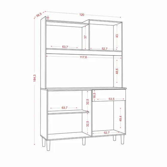 Cozinha Compacta Avena