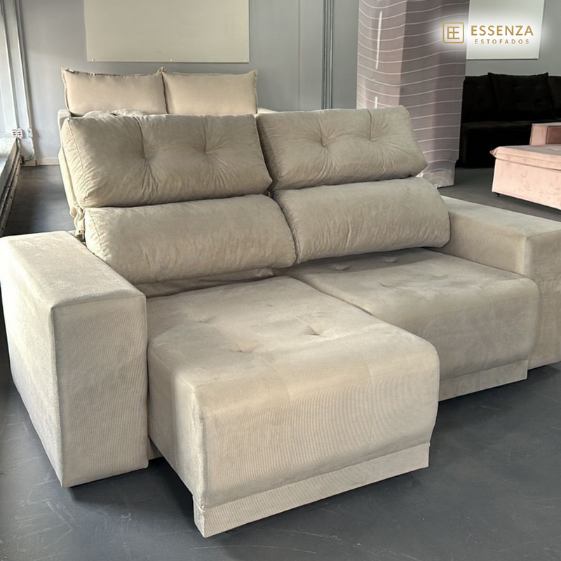 Sofá Retrátil e Reclinável França
