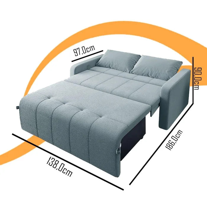 Sofá-Cama 2 Lugares Amora Velutto