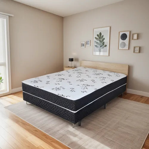 Cama Box Conjugado Casal Espuma D23 Ortopédica