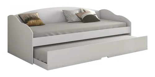 Sofá Cama Solteiro Duo com Cama Auxiliar